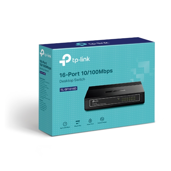 TP-Link 16-port 10/100M Desktop Switch