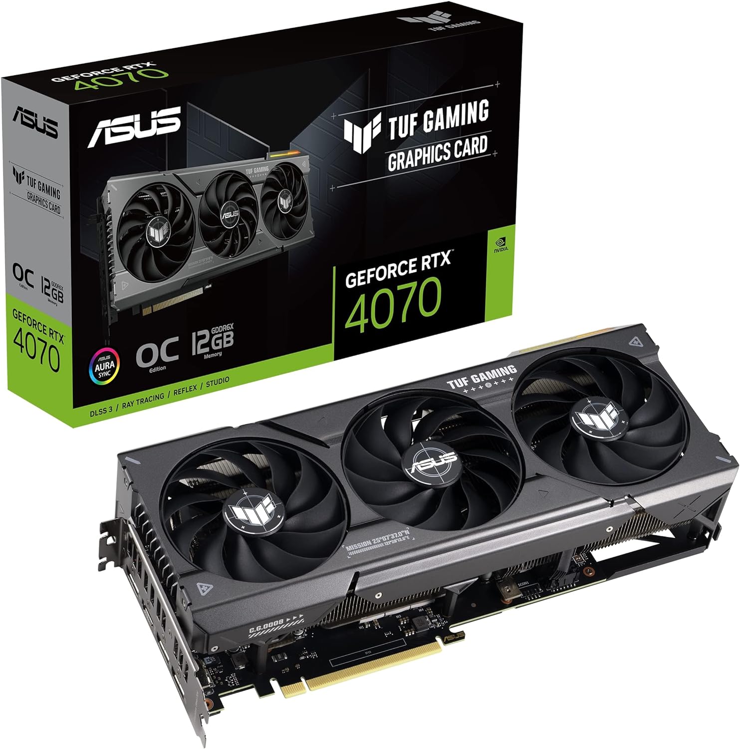 ASUS TUF Gaming GeForce RTX™ 4070 12GB GDDR6X OC